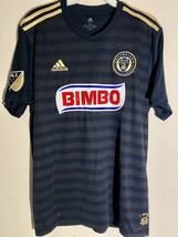 Adidas Mls Jersey Philadelphia Union Navy Men&#39;s Medium - £13.44 GBP