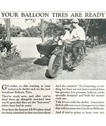 Goodyear Motorcycle Tires 1925 Advertisement United States Balloon DWCC10 - $29.99