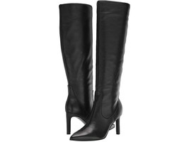 New Nine West Black Leather Pointy Tall Leather Boots Size 8.5 M $199 - £107.91 GBP