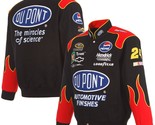 2024 Authentic Nascar Jeff Gordon Flame Dupont Cotton Jacket JH Design B... - $159.99
