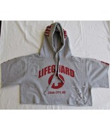 Women&#39;s Cropped &amp; Distressed Hooded Sweatshirt Size Medium - $20.58 CAD