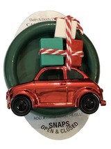 Bath &amp; Body Works Scentportable Holder Car Visor Clip Red Beetle Car VW ... - £9.97 GBP