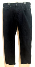 Levis 559 Black Straight Leg Jeans Mens Relax Fit Straight Leg 36W 32L - $426.10 MXN