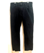Levis 559 Black Straight Leg Jeans Mens Relax Fit Straight Leg 36W 32L - $22.76