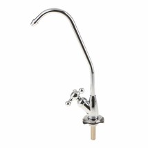 Rv Marine Camper Kitchen Sink Faucet Spout Single Hole Water Faucet 280x8mm Stee - £19.49 GBP