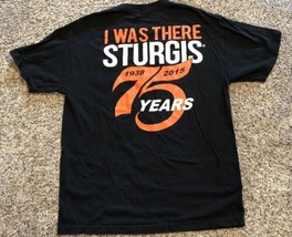 Sturgis 2015 Rally Black Hills Unisex Size L Cotton Top T-Shirt - $14.85