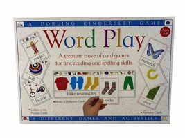 Word Play Card Games For First Reading &amp; Spelling Skills 94 Dorling &amp; Ki... - £9.28 GBP