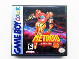 Metroid II 2 DX Return of Samus w/ Case - Full COLOR Nintendo GBC Gameboy Color - £18.86 GBP