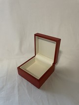 Unbranded Cherry Wood Jewelry Storage Box EMPTY- e1058 - $189.81 MXN