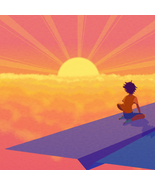 Digital Wall Art - Title: Above The Clouds - $4.49