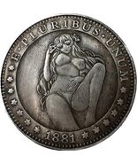 E Pluribus Unum - Moneta fantasia con disegno da donna 1881 - $13.22