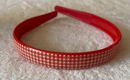 ⭕⭕VTG, Headband, Acrylic, Red and White, with Non-Slip Grip, Width 1.5 cm - $167.93 MXN