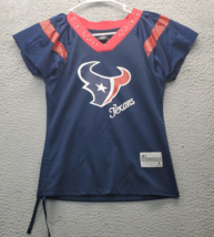 NFL Houston Texans Andre Johnson 80 Reebok Jersey Womens Multi Flared Sl... - $18.49