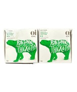 2 Pack Oi Organic Cotton Ultra Thin Super Pads with Wings 10 Ct Each Day... - £11.66 GBP