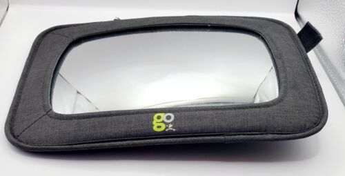 Go by Goldbug Dual Facing Adjustable Mirror for Headrest Kids Wide Angle Convex