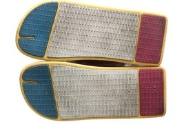 Havaianas Tradi Zori Men Multicolor Flip Flop US Size 8 Women Sz 10 Pink Yellow image 8