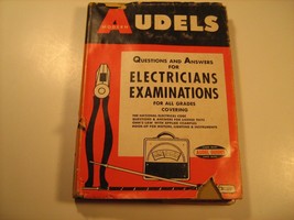 HC MODERN AUDELS Electricians Examinations 1963  14F - $18.24