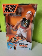 ACTION MAN SUPER NINJA FIGURE BY HASBRO 1999 FACTORY-SEALED! RARE! NOS D... - $63.69