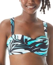 MSRP $80 Coco Reef Convertible Printed Underwire Bikini Top Black Size 32/34C - £24.63 GBP