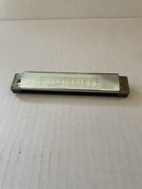 Mississippi Harmonica Vtg Silver Nice Blues Country - $6.73