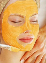 15% Glycolic Acid Peel Pumpkin Enzyme Facial Face Mask AHA + 7.75 inch Fan Brush - £10.59 GBP+