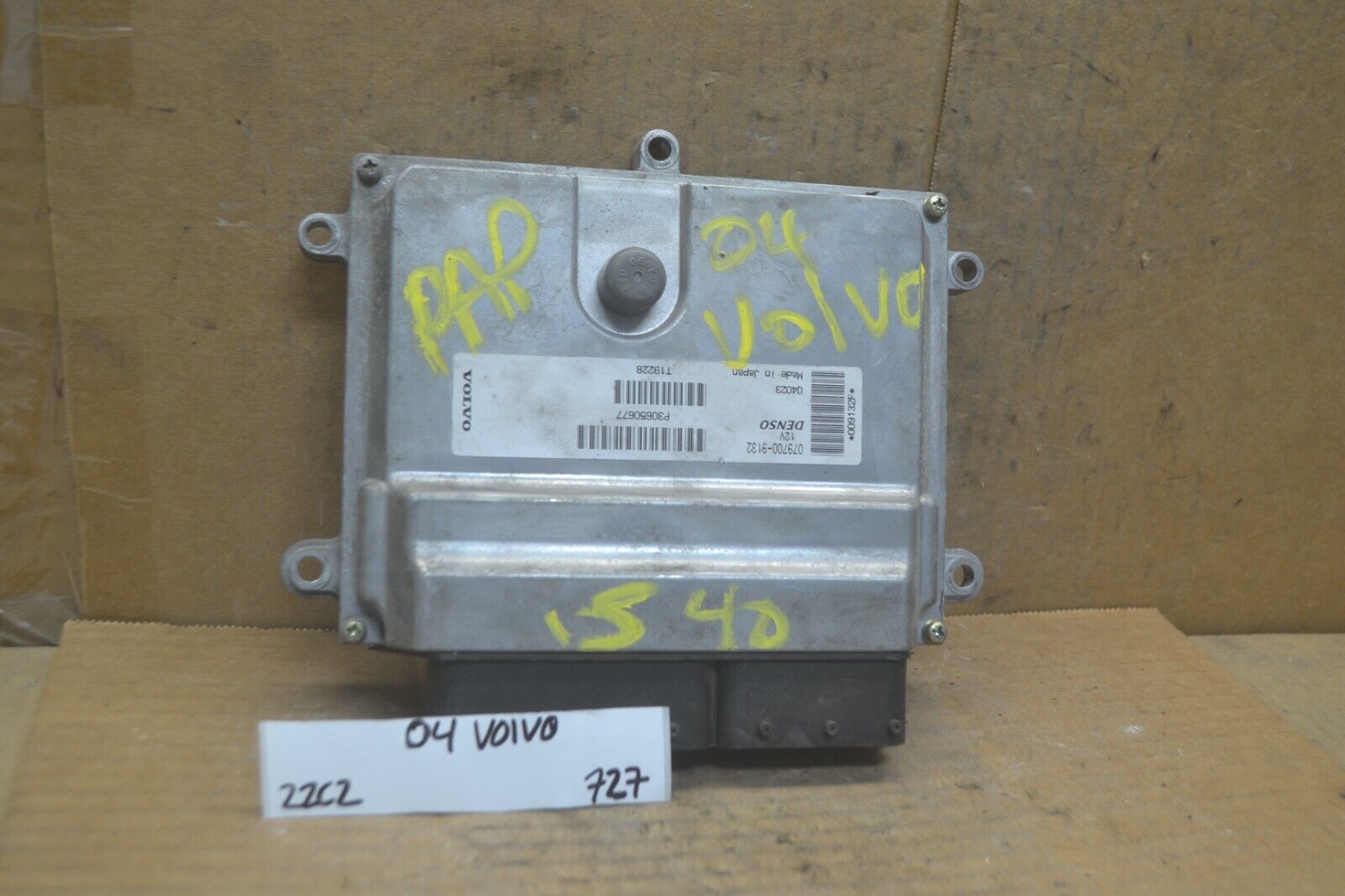 04-07 Volvo 40 50 70 Engine Control Unit ECU P30650677 Module 727-22C2 - $6.99