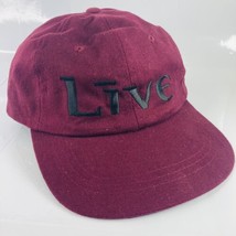 Vintage Live Band Throwing Copper Strapback Logo Concert Tour Hat Ed Kow... - £44.14 GBP