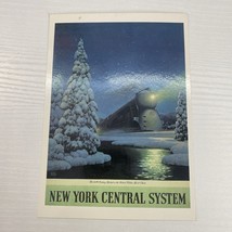 1930 Reproduced Poster New York Central Postcard - $3.91