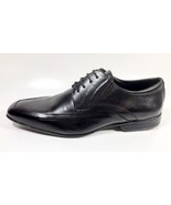 Sarreti Men&#39;s Moc Toe Oxford Leather Shoes 17488, Black - Size 11 - £47.36 GBP