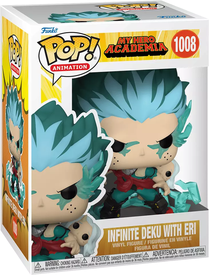 Funko Pop! Animation My Hero Academia Infinite Deku With Eri #1008 - $185.81 MXN