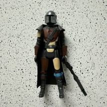 Star Wars Retro Collection Mandalorian 3.75 Action Figure As Shown Loose - £7.66 GBP