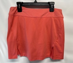Bolle Golf Tennis Beach Skort Athletic Pull On Coral Pink Orange Skort S... - $17.79