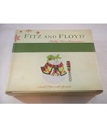 Fitz and Floyd Holly Hat Snowman Snack Plate &amp; Spreader - £31.28 GBP