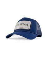 John Hatter &amp; Co Play the Game Navy Blue Adjustable Trucker Cap Hat - €59,67 EUR