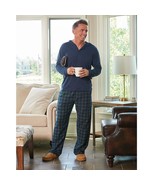 Hammacher Genuine Irish Flannel Lounge Pants (Men&#39;s) XX-Large Blue Size ... - $45.46 CAD