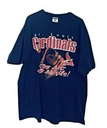 Vtg St Louis Cardinals T Shirt 1998 Chalk Line Jerzees Tag Baseball Size... - $47.47