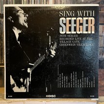 [ROCK/POP]~EXC Lp~Pete Seeger~Sing With Seeger~Live At The Village Gate~[1964~DI - £13.45 GBP