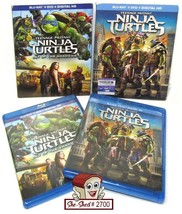 Lot of 2 Teenage Mutant Ninja Turtles DVD Blue Ray Disc Set  - £7.82 GBP