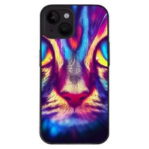 Psychedelic Print iPhone 14 Plus Case - Art Phone Case for iPhone 14 Plus - Anim - £19.57 GBP