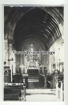 h1016 - St Marys Church interior , Brading , Isle of Wight - postcard plain back - £1.99 GBP