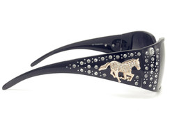 Texas West Womens Horse Sunglasses With Rhinestone Bling UV 400 PC Lens - £14.45 GBP