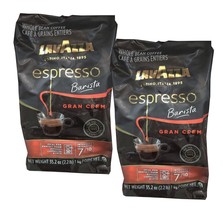 2 Packs  Lavazza Espresso Barista Gran Crema Whole Bean Coffee Blend 2.2 Lb - $46.66