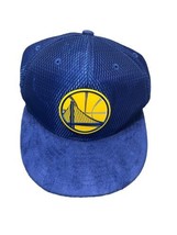 NBA Golden State Warriors New Era Draft On Court 9Fifty Blue Hat Snapback. - £24.30 GBP