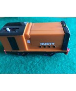 Thomas &amp; Friends Rusty Motorized Train Engine 2009 Mattel Gullane - $15.04 CAD