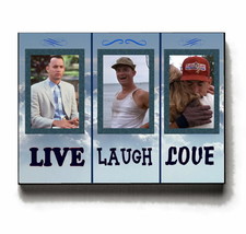 Framed Tom Hanks Forrest Gump Live Laugh Love Parody - £15.09 GBP