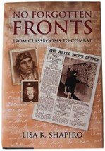 Lisa K. Sh API Ro No Forgotten Fronts Signed 1ST Edition War Correspondence Wwii - £27.95 GBP