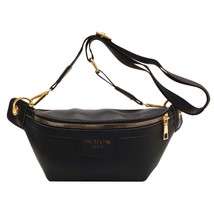 2023 New Waist Bag Women Leather Fanny Pack Fashion  Crossbody Chest Pack Small  - £53.60 GBP