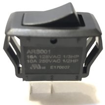 Appliance Rocker Switch On-Off SPST Black M70180 - $7.43