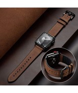 Genuine Leather Apple Watch Band Strap for iWatch Series 10 9 8 7 Ultra ... - $19.12 CAD
