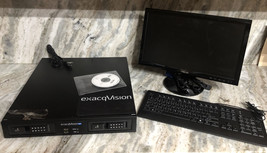 Exacq Vision Elp IP10-08T-ELPR-P1 W 19” Monitor,Keyboard,Discs,Mouse Pad-MINT Con - £2,018.68 GBP